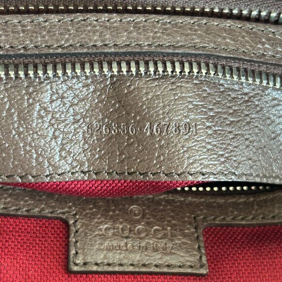 Gucci Beige & Brown GG Monogram Large Tote Bag - Picture 8 of 8